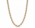 Twin Tone Rope Chain