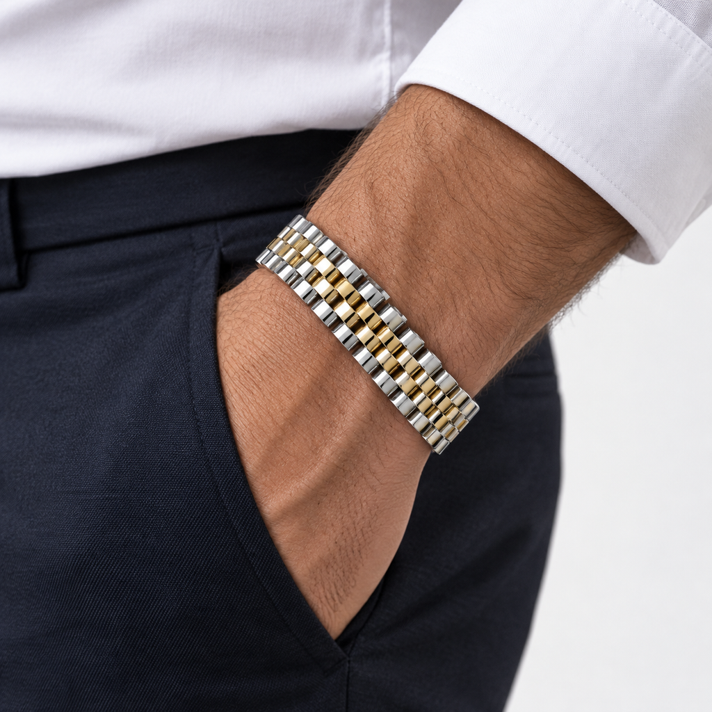 Sovereign Weave Link Bracelet