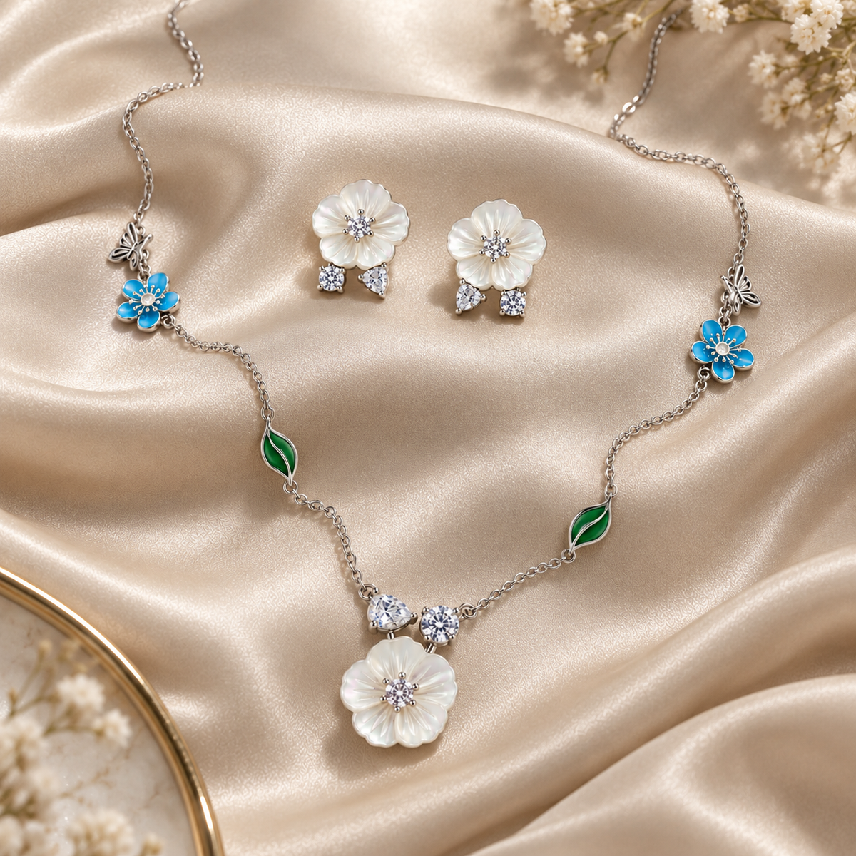 Petal Trail Necklace Set