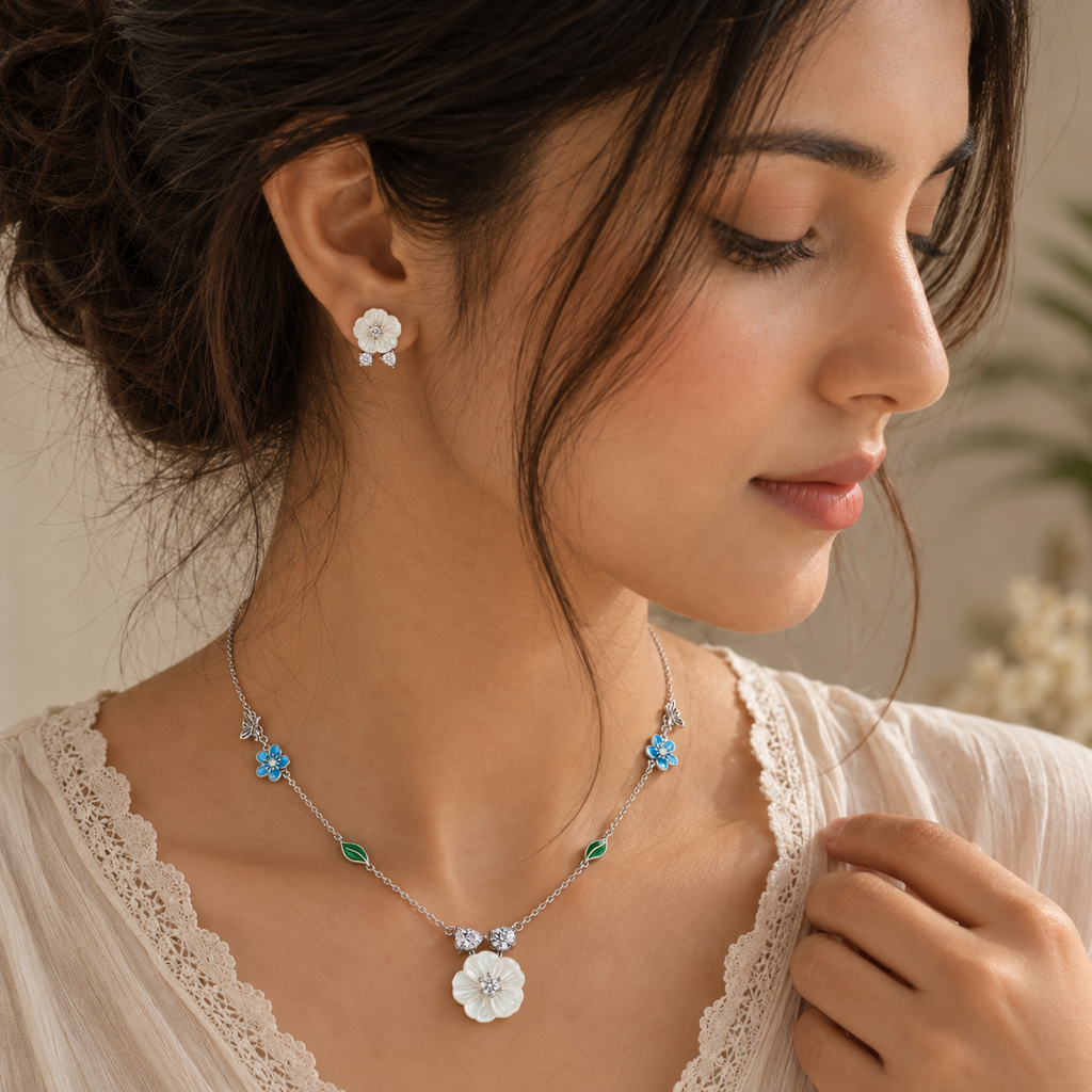 Petal Trail Necklace Set
