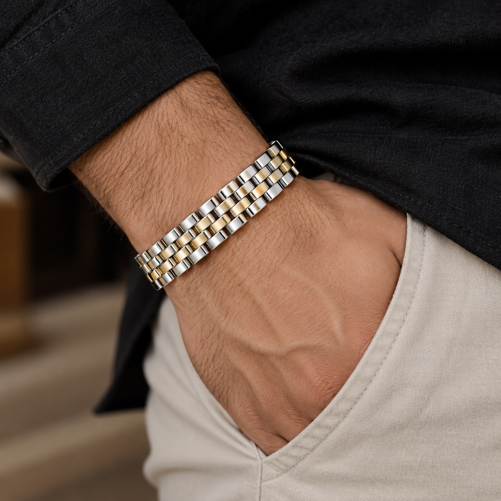 Sovereign Weave Link Bracelet