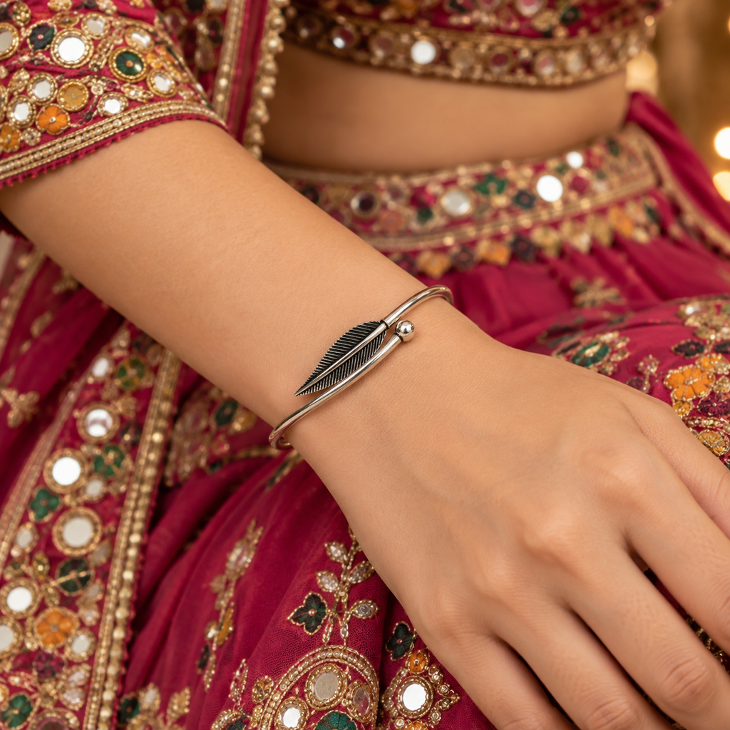 Wanderer Feather Wrap Cuff
