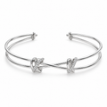Triple Strand Knot Cuff