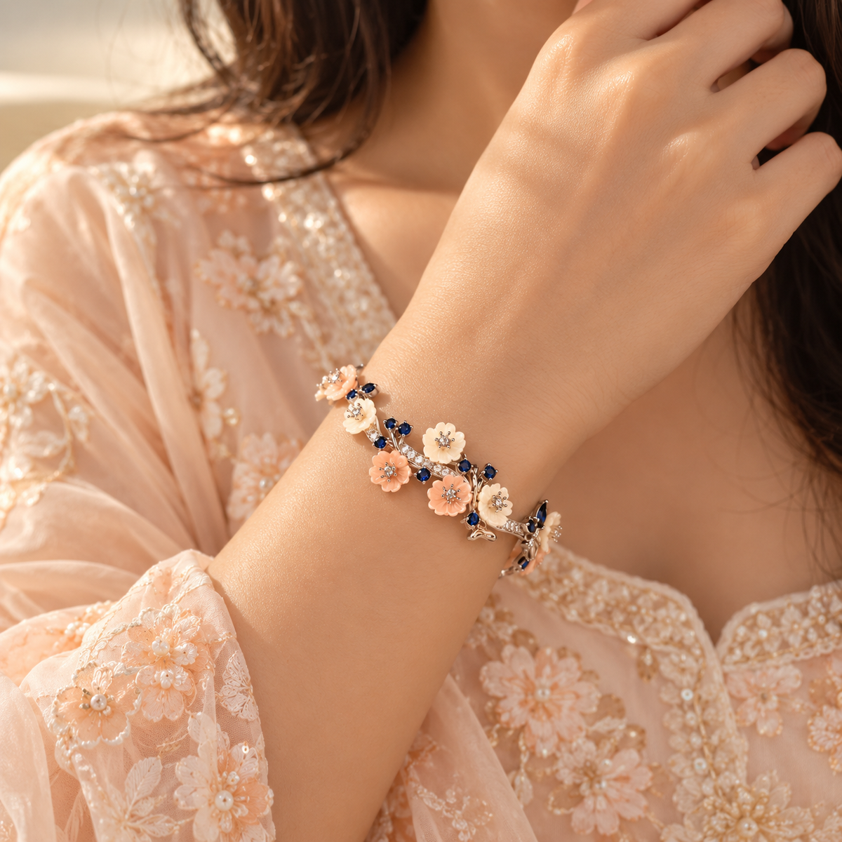 Floral Garden Blossom Bracelet