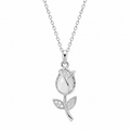 Blooming Tulip Pendant Necklace