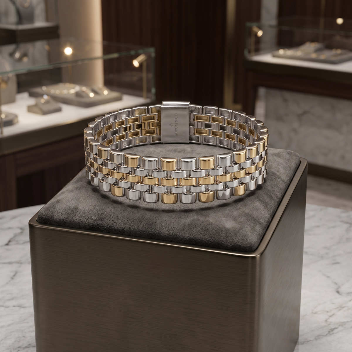 Sovereign Weave Link Bracelet