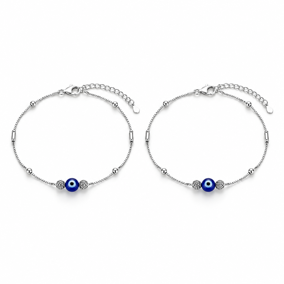 Whisper Chain Evil Eye Anklet