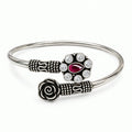 Rose Ruby Bloom Bracelet