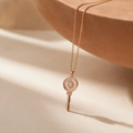 Radiant Key Pendant Necklace
