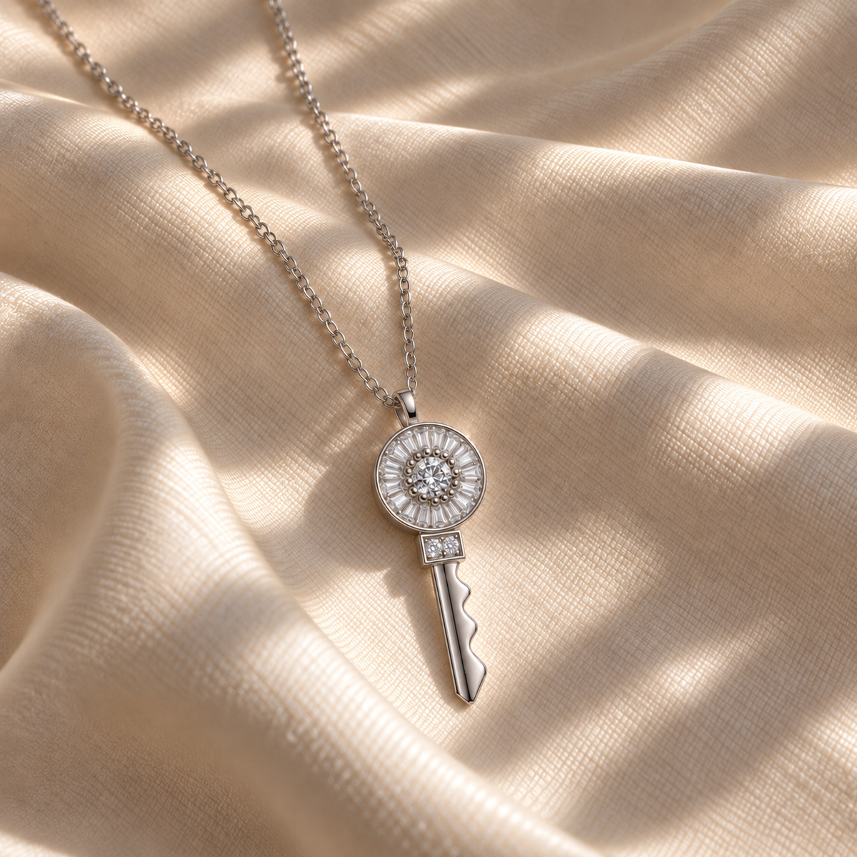 Halo Key Pendant
