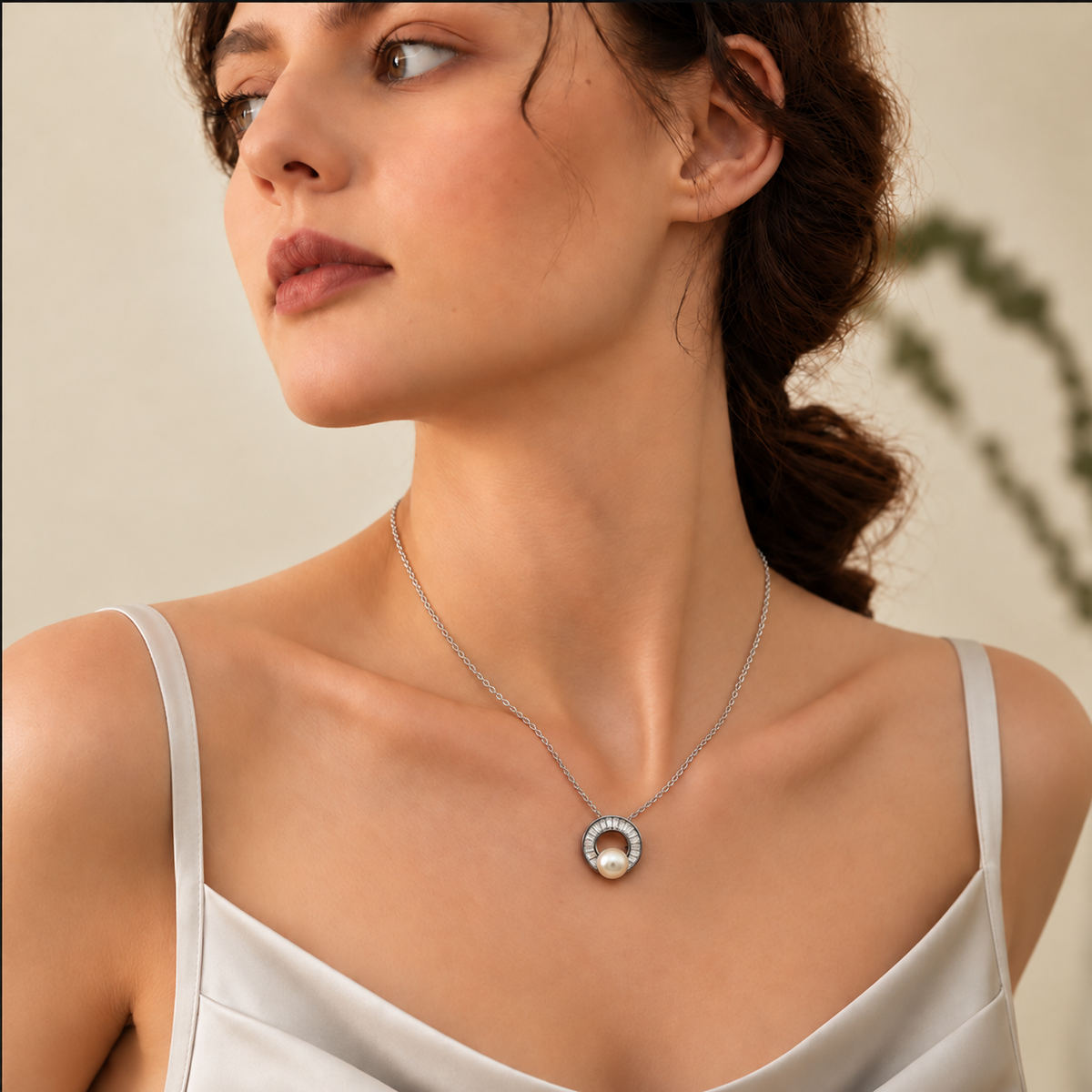 Eclipse Pearl Pendant