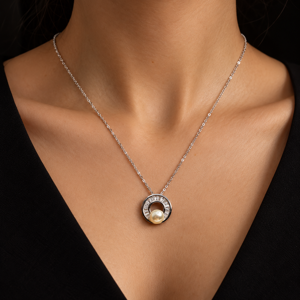 Eclipse Pearl Pendant