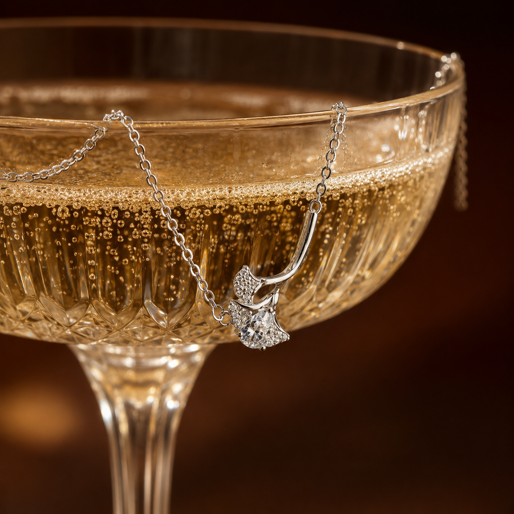 Stem Solitaire Pendant