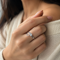 Marquise Solitaire Wrap Ring