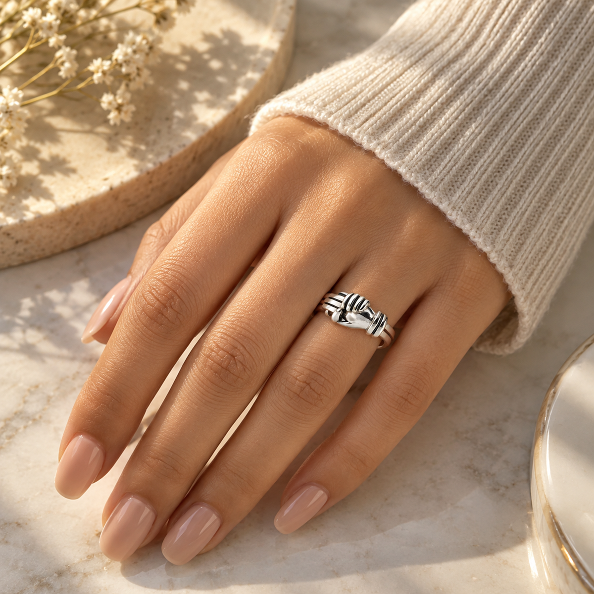 Entwined Embrace Ring