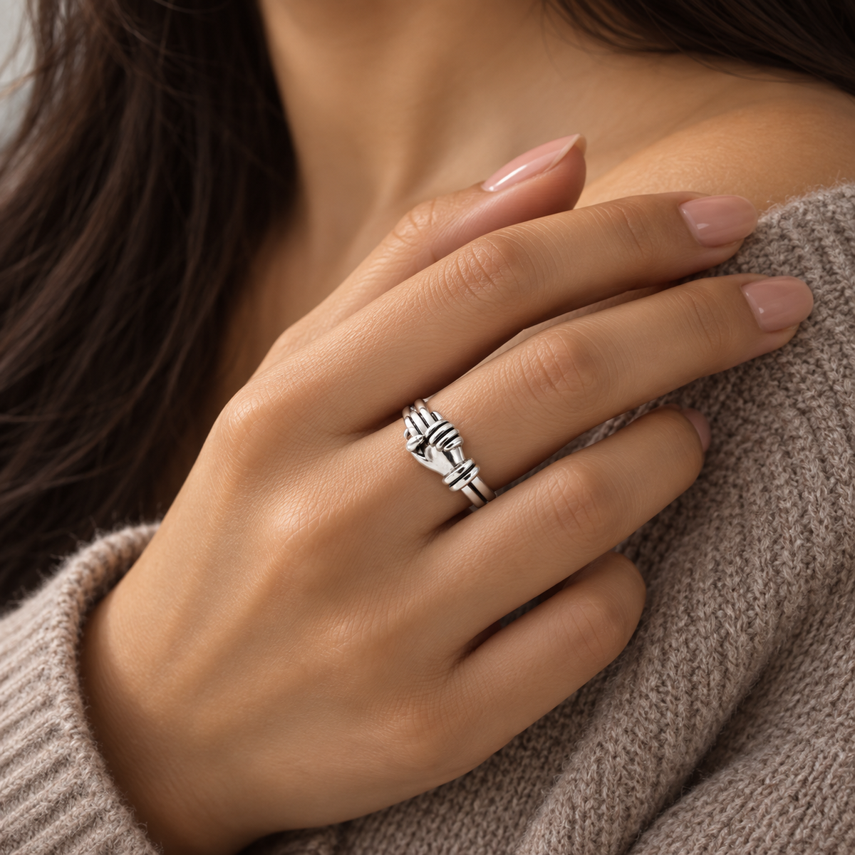Entwined Embrace Ring