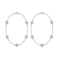 Pave Clover Trail Anklet