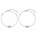 Star Evil Eye Anklet