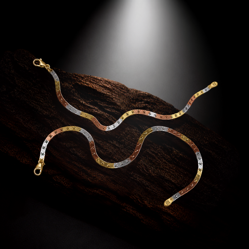 Starlit Chain Anklet for Women