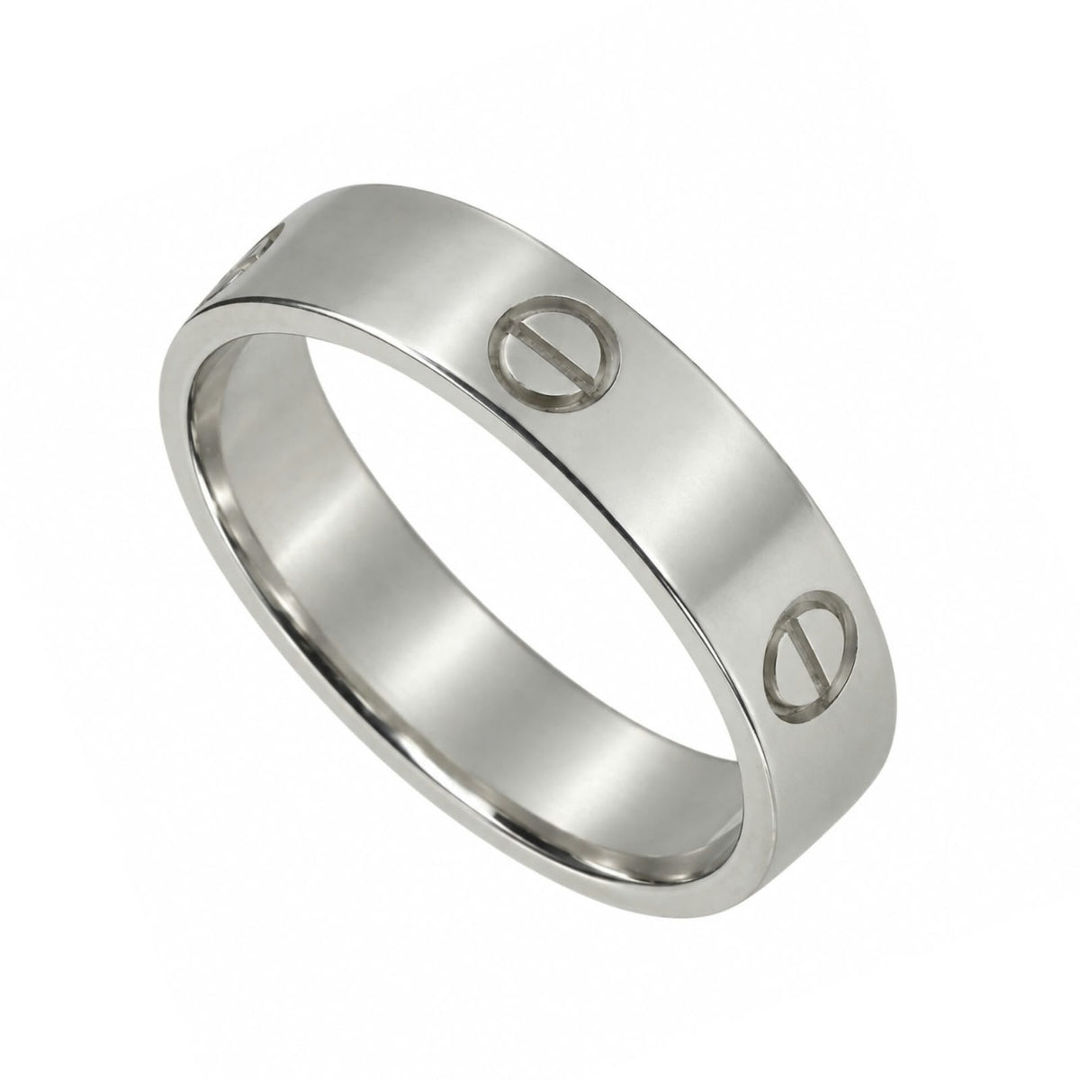 Classic Screw Motif Ring