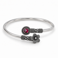 Garnet Blossom Bracelet