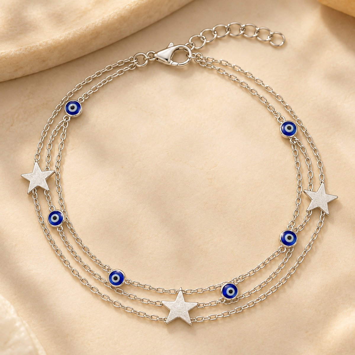 Star Evil Eye Bracelet