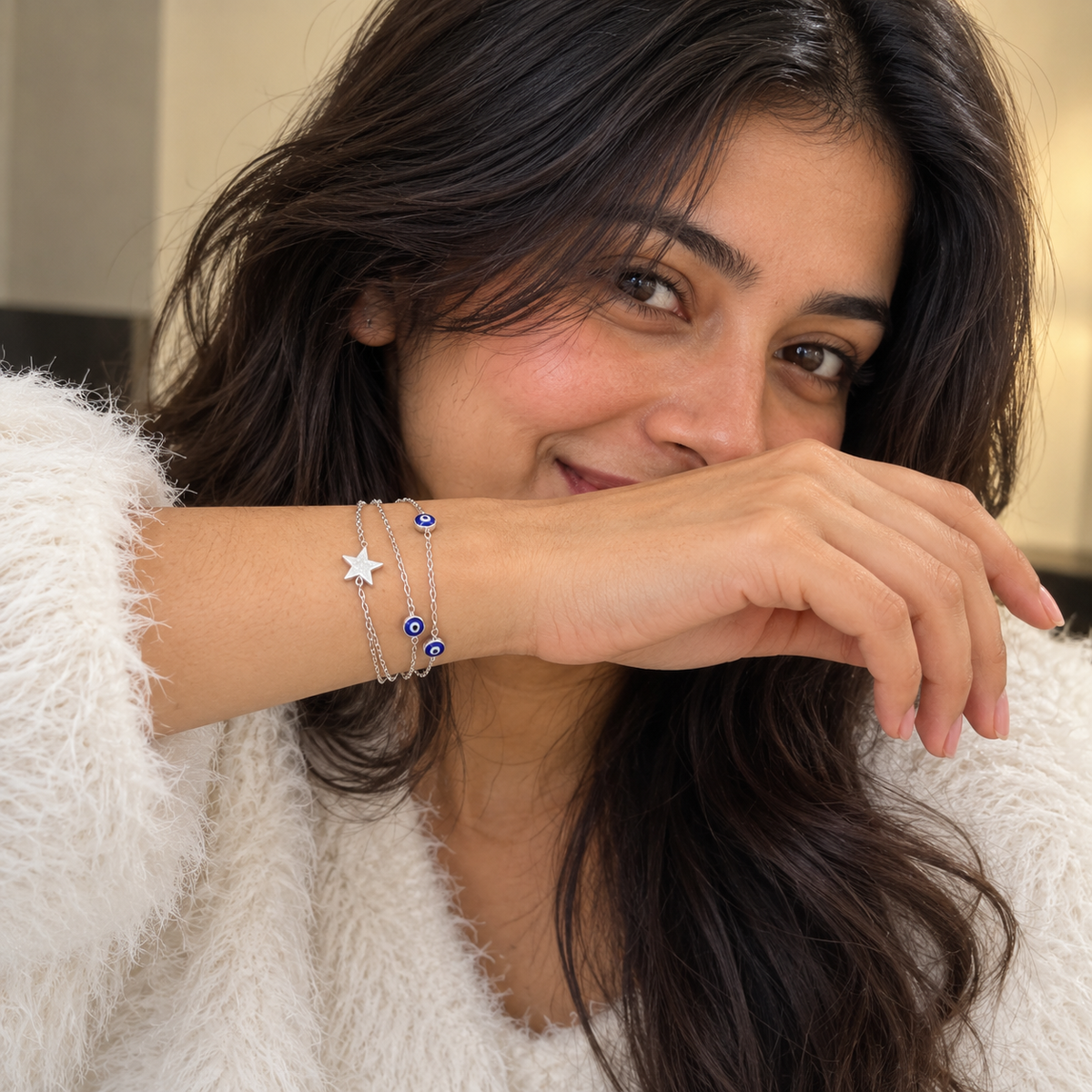 Star Evil Eye Bracelet
