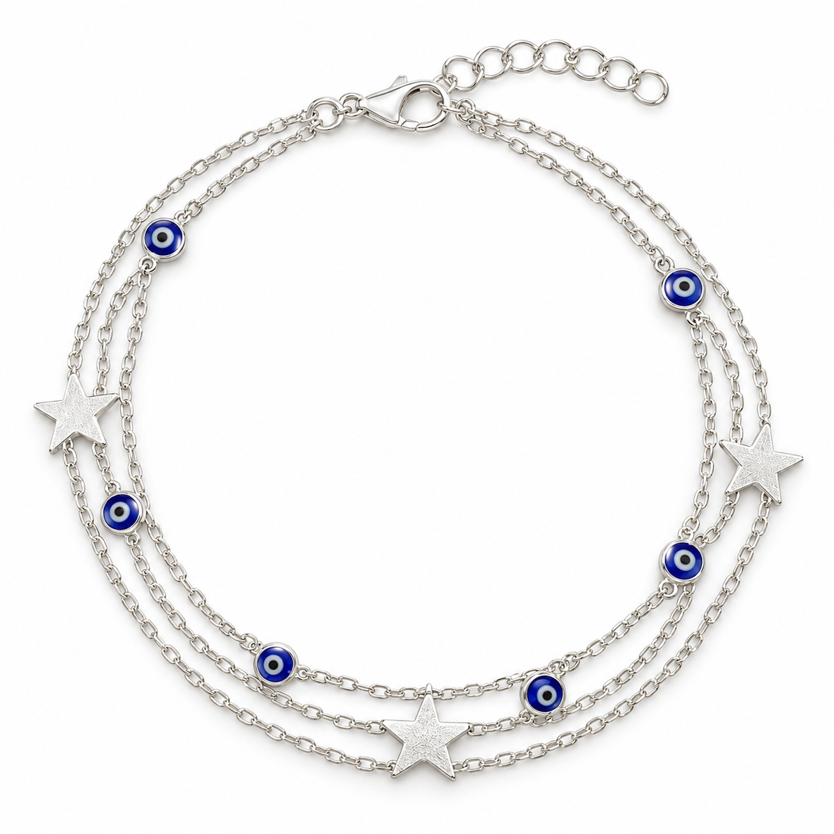 Star Evil Eye Bracelet