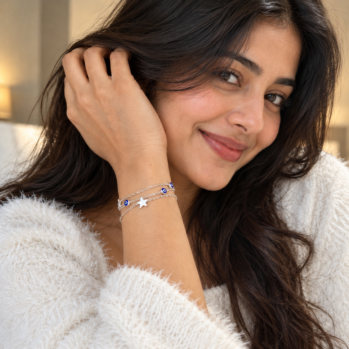 Star Evil Eye Bracelet