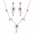 Blush Blossom Necklace Set